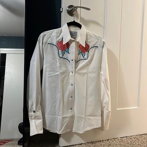 Rockmount Stitched button up. Great condition!